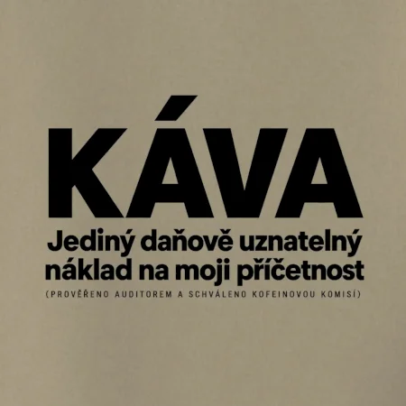 Káva daňově uznatelný náklad na příčetnost