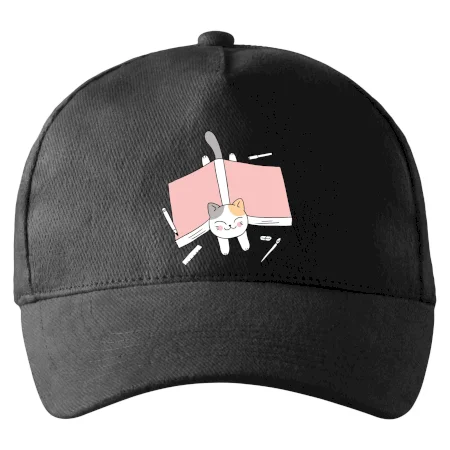 Učení na státnice kočka