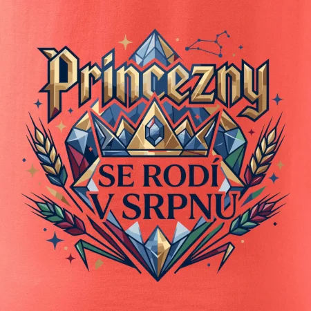 Diamant princezny se rodí v srpnu