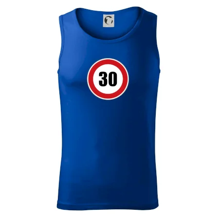 Dopravní značka - omezení rychlosti 30