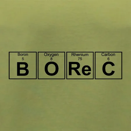 Borec - Periodická tabulka