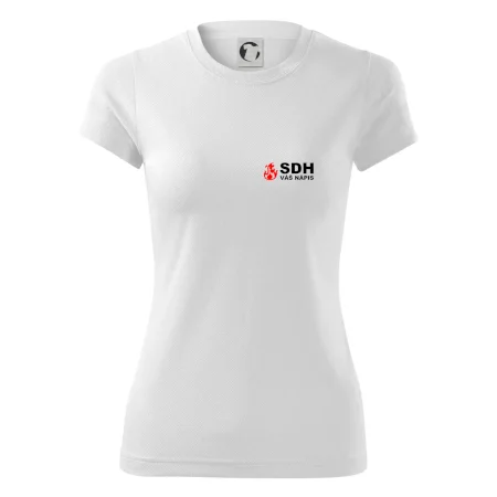 SDH nápis (oheň, název sboru - vlastní nápis)