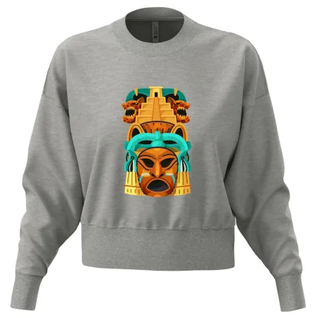 Mayové maska s pyramidou