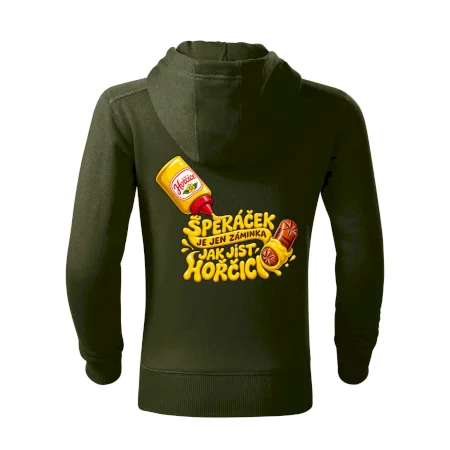 Špekáček je jen záminka jak jíst hořčici