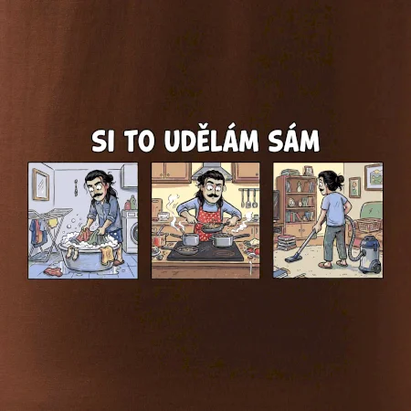 Si to udělám sám - dlouhé vlasy a knír