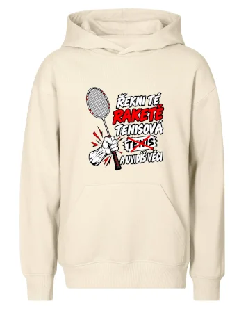 Badmintonová raketa není tenisová