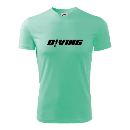 Diving nápis potápěč