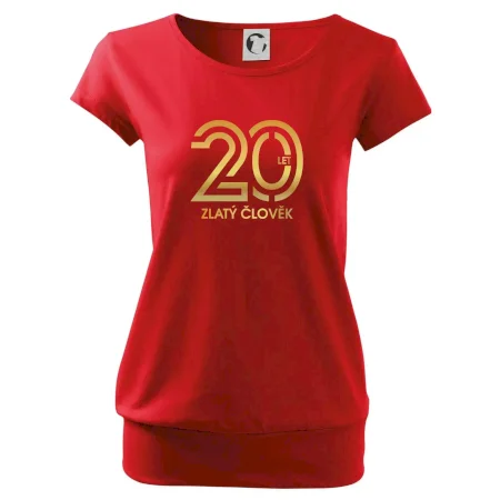 20 let zlatý člověk