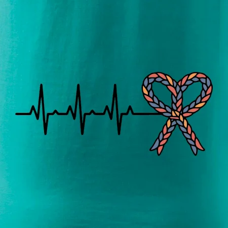 EKG srdce velikonoce
