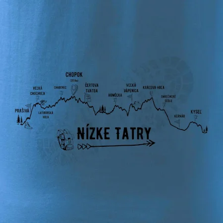 Profil kopca - Nízke Tatry