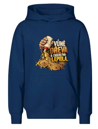 Vůně dřeva a zaschlýho lepidla - kapající lepidlo a letokruhy