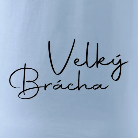 Velký brácha - nápis na zádech