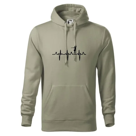 EKG tanečnice salsy