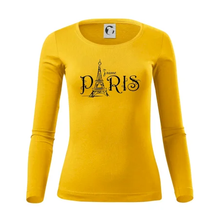 Paris nápis Eiffelovka rovný