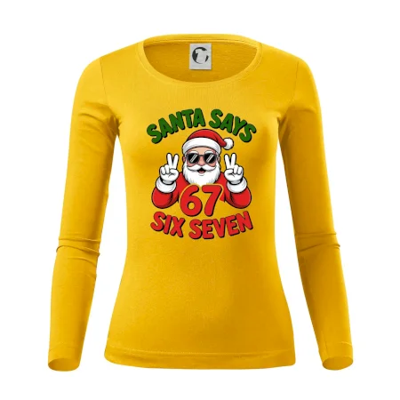 Santa says 67