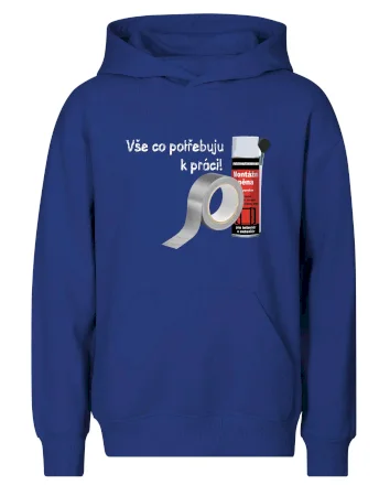Pěna  a páska - vše co potřebuji k práci