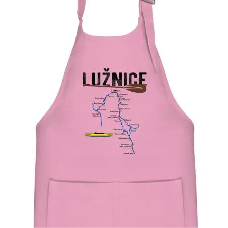 Mapa řeky Lužnice