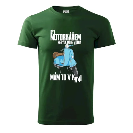 Být motorkářem nebyla moje volba skútr