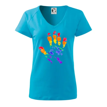 LGBT hand print
