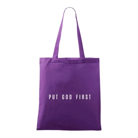 Put God first slabý nápis