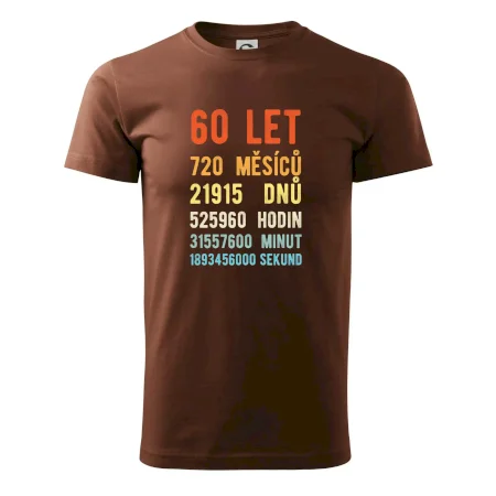 Narozeniny 60 přepočet času