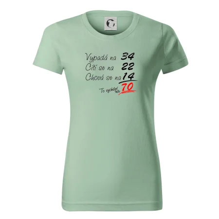 Vypadá, cítí se, chová se - 70 let