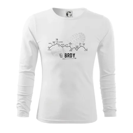 Profil kopců - Brdy