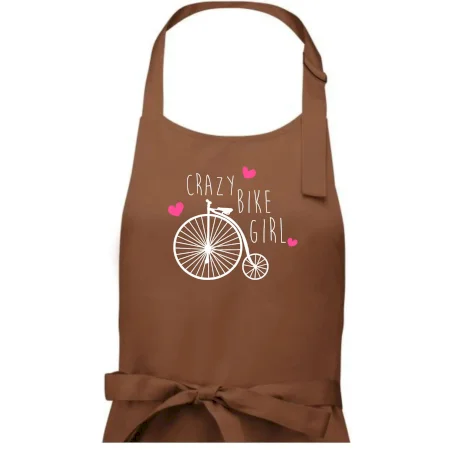 Crazy bike girl