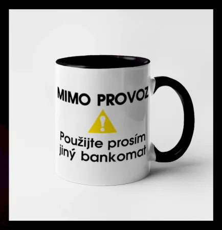 Mimo provoz - použijte jiný bankomat