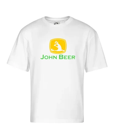 John Beer jelen s pivem