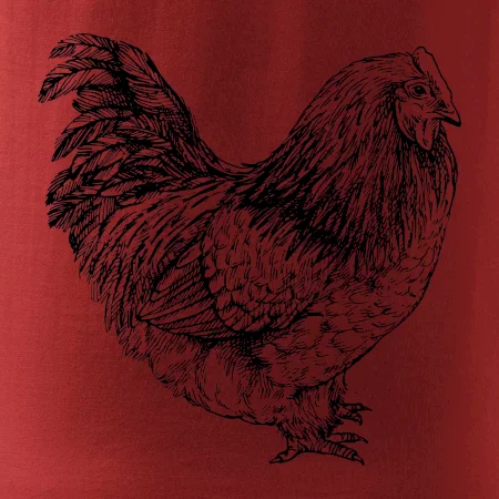 Slepice černobílá