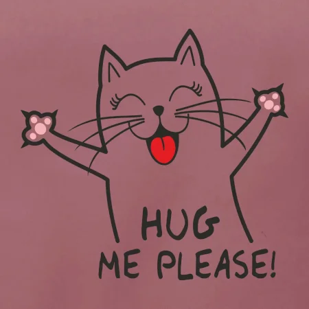 Kočka hug me please
