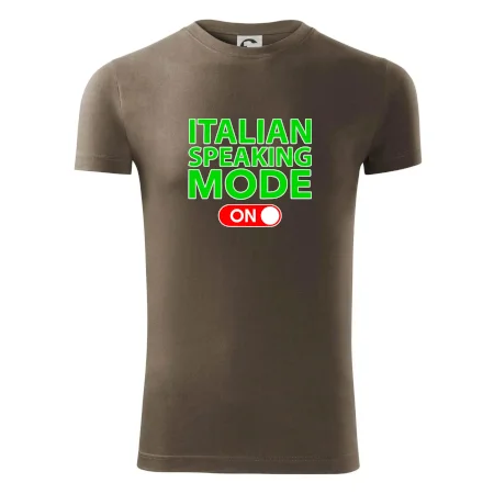 Italian speaking mode - ON