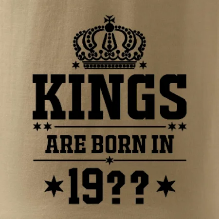 Kings are born in vlastní ročník