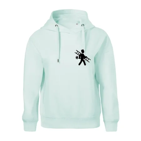 Kominík logo + nápis na zádech