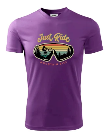 Just ride mountain bike