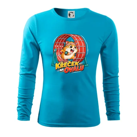 Běžecký křeček na oválu