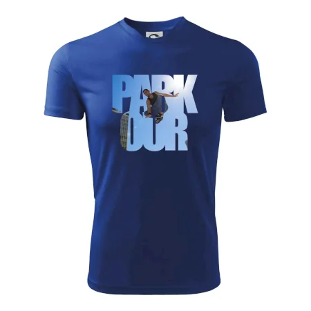 Parkour nápis nebe