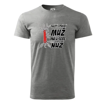 Každý správný muž, má u sebe nůž