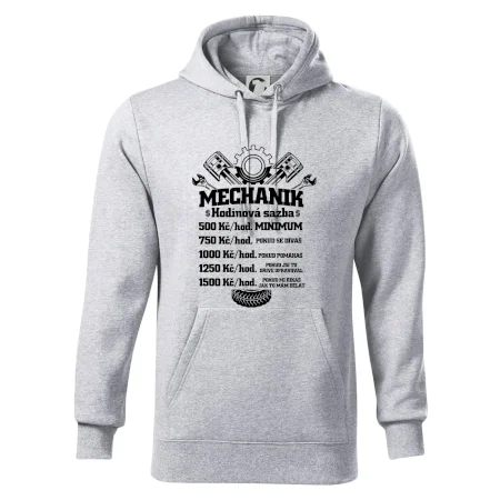 Mechanik - hodinová sazba