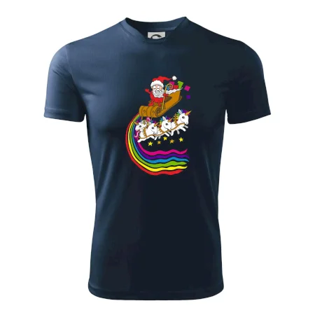 Santa a jednorožci (Pecka design)