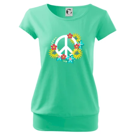 Peace symbol abstraktní