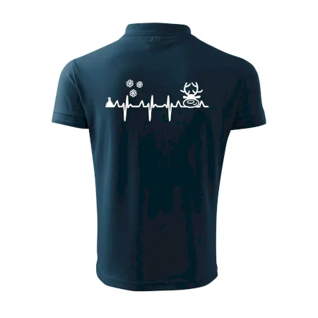EKG Vánoce Vločky a sob