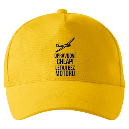 Opravdovi chlapi létají bez motoru