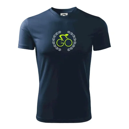 GO cyklista (fluo potisk)