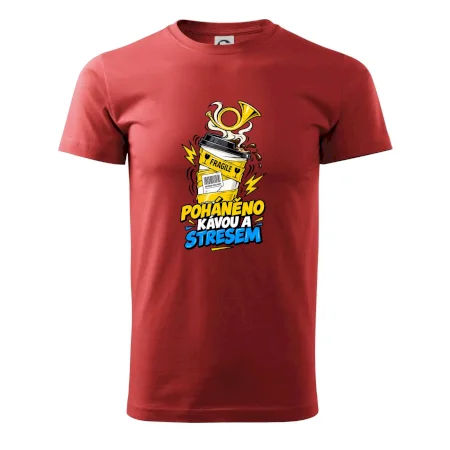 Poháněno kávou a stresem