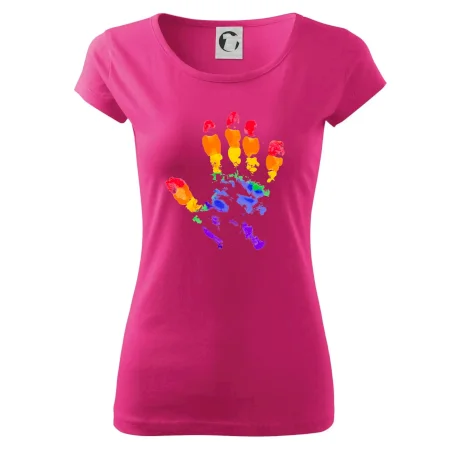 LGBT hand print