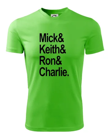 Mick Keith Ron Charlie