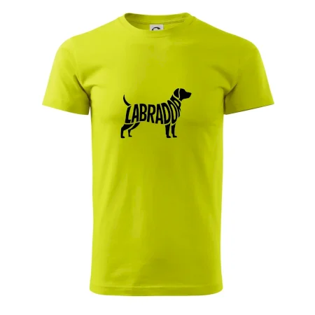 Labrador nápis v těle