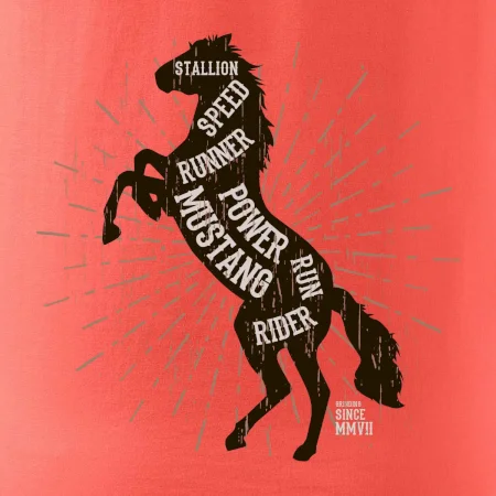 Horse mustang